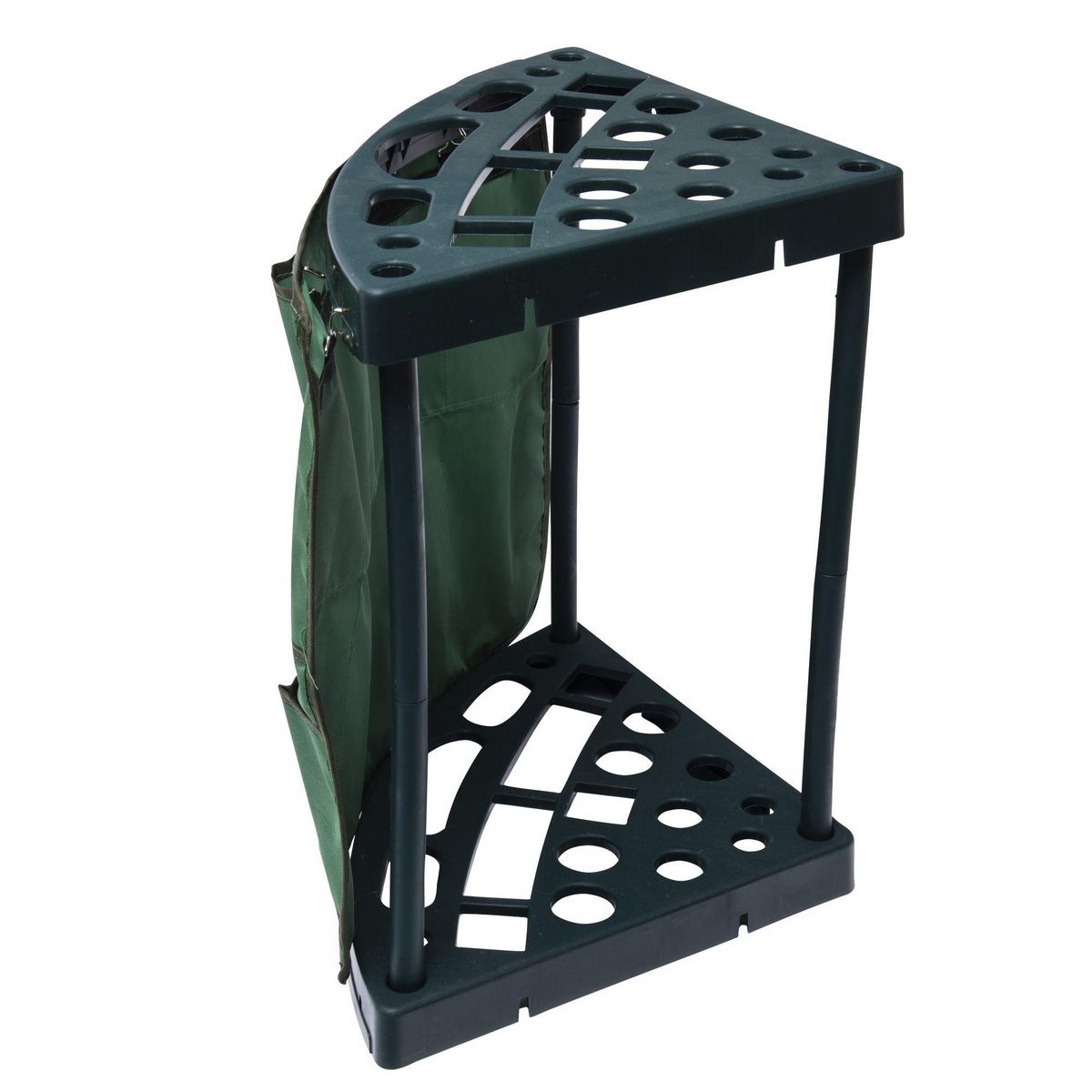 WERKAPRO Range outils de jardin d'angle avec sa housse