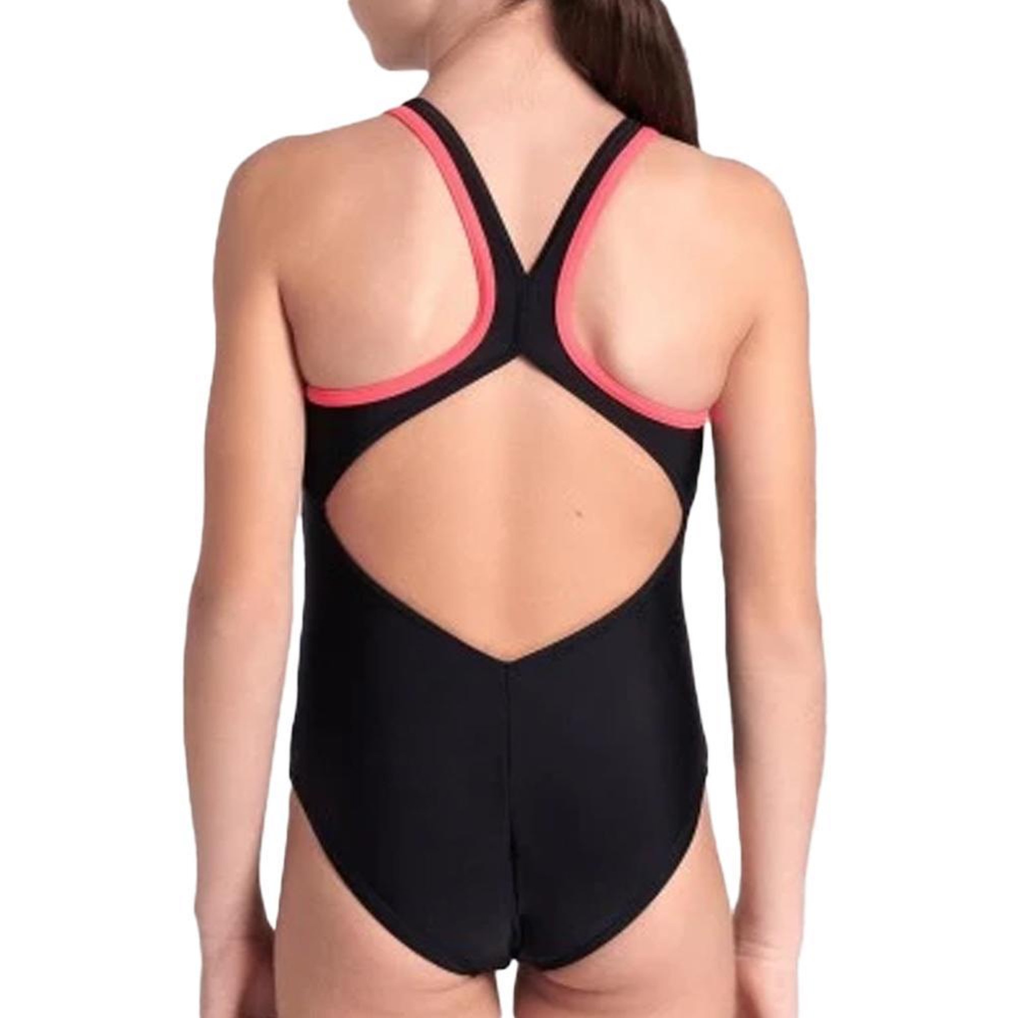 Voir la diapositive 2 : ARENA Maillots de bain 1 pièce Noir Fille Arena Shaking