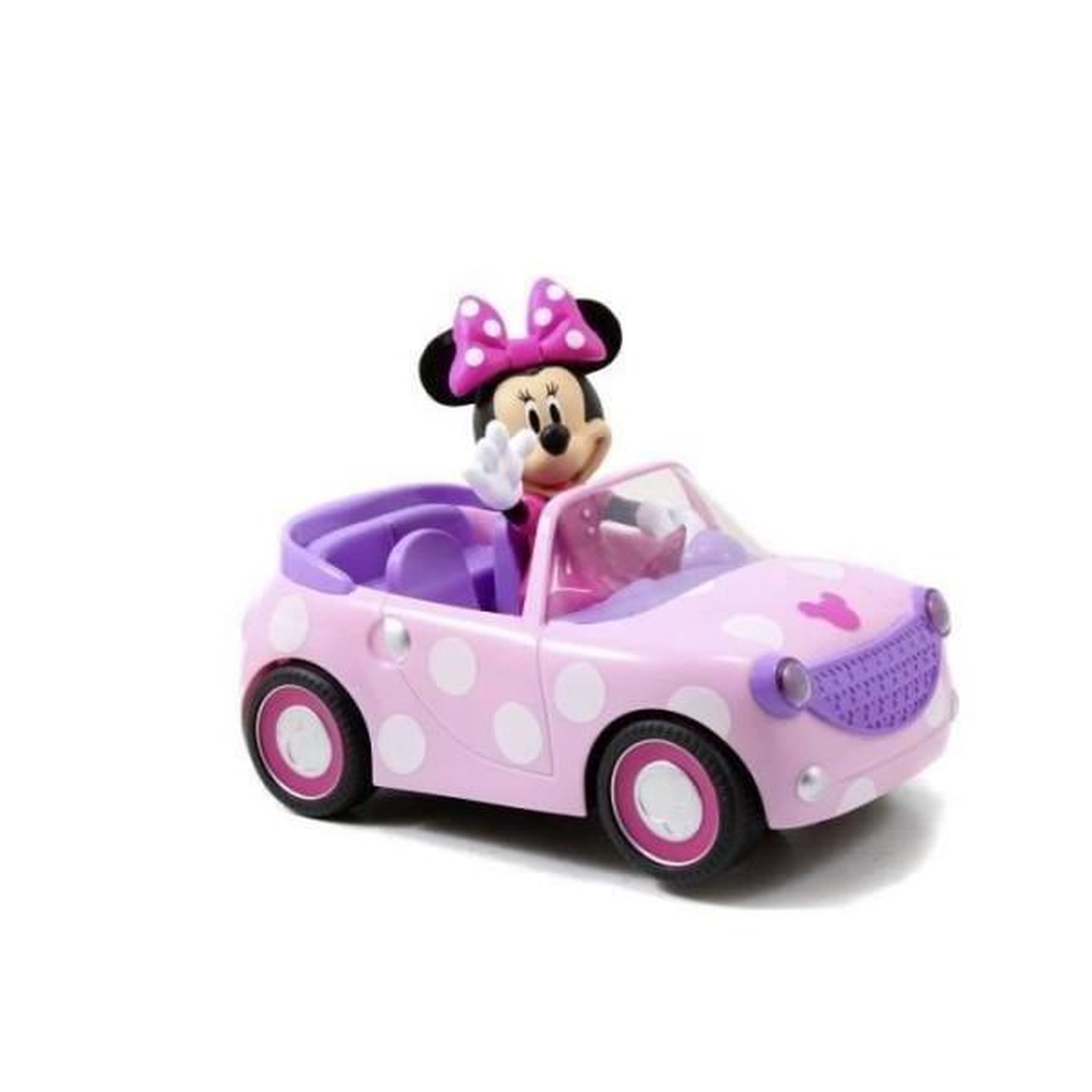 Voir la diapositive 4 : JADA Voiture télécommandée Smoby Minnie Roadster multicolore