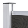 Voir la diapositive 5 : VIDAXL Panneau de cloture WPC 95x186 cm Gris