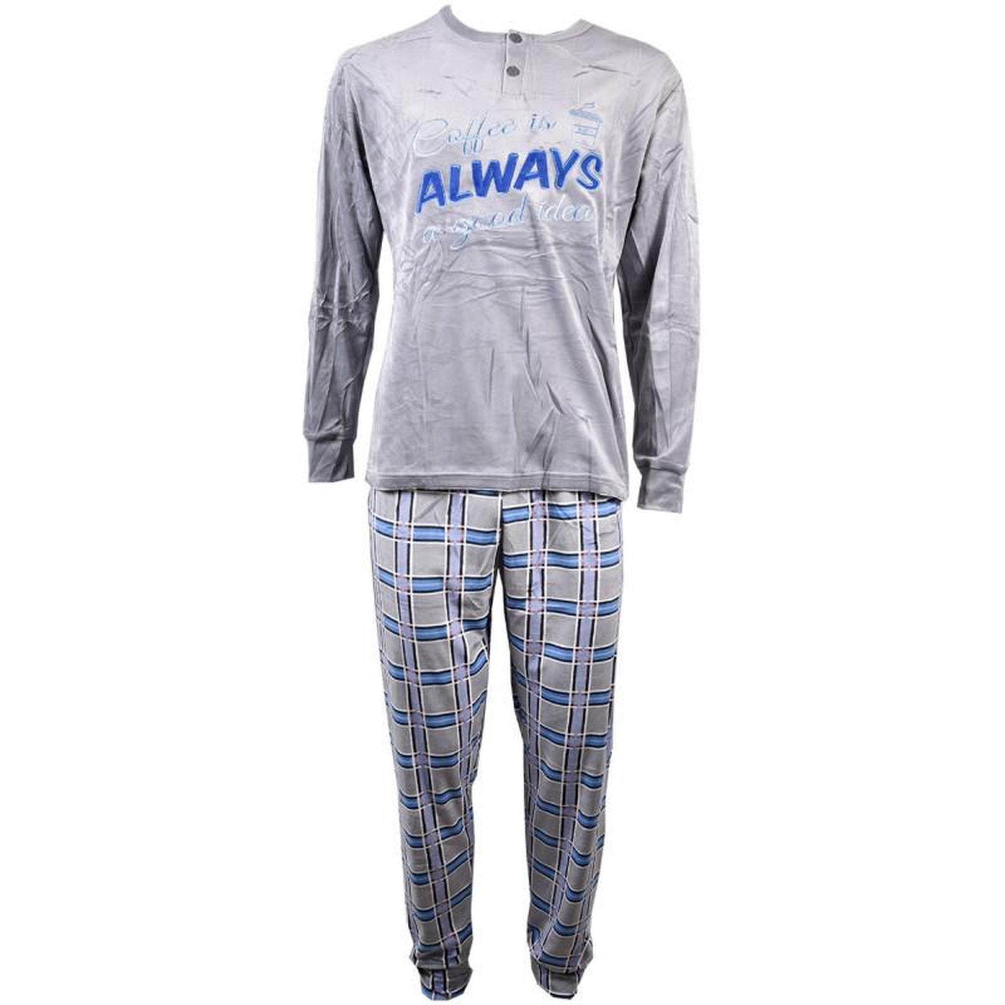 Voir la diapositive 1 : OZABI Pyjama Homme Long SWEET SECRET