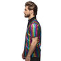 Voir la diapositive 4 : Boland Chemise disco Diamond arc-en-ciel - Homme - XL