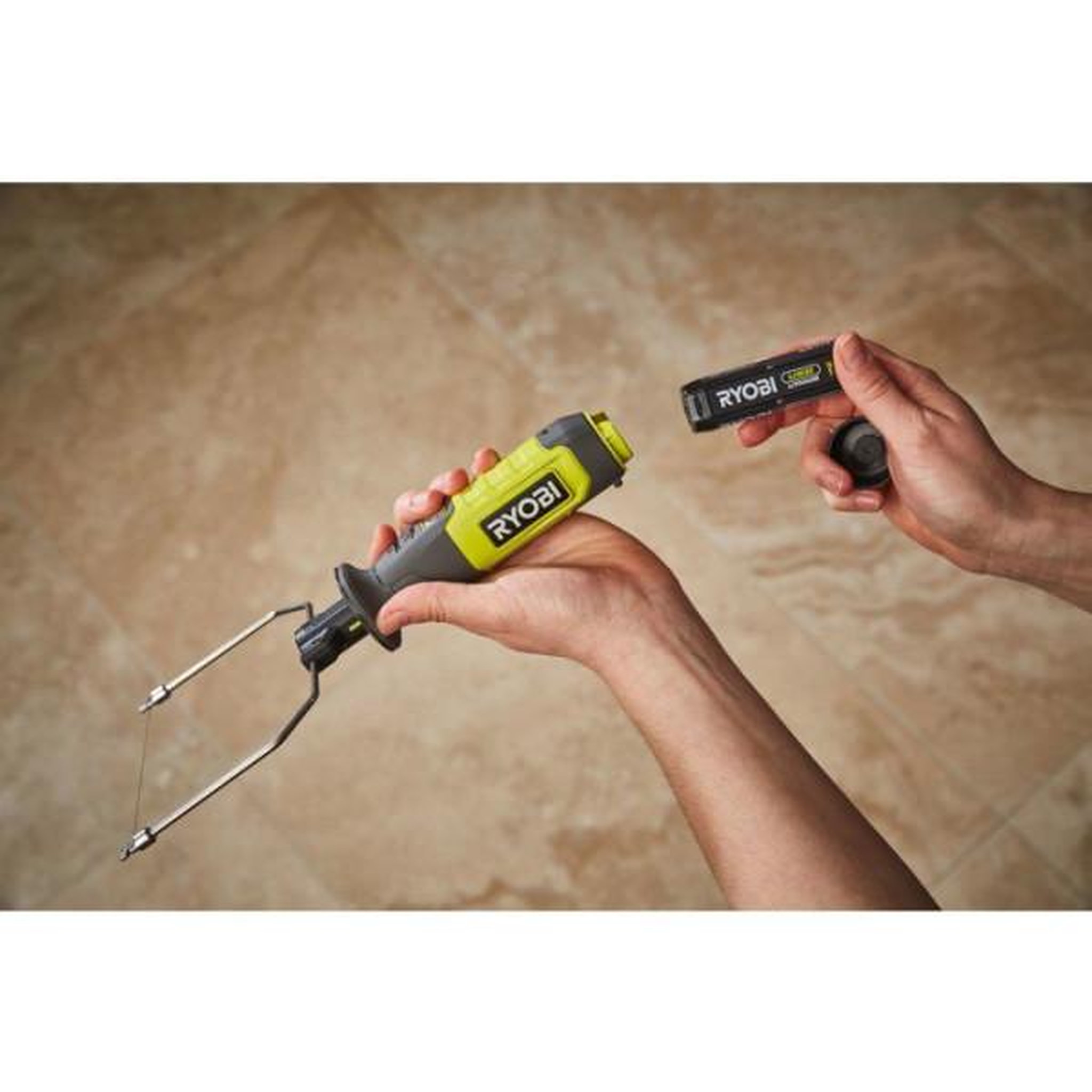 Voir la diapositive 5 : Ryobi Ryobi coupeur a fil chaud 4v usb lithium - sans batterie ni chargeur - rhc4-0