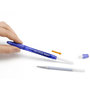 Voir la diapositive 5 : BIC Stylo gel effaçable pointe moyenne bleu + 2 recharges GEL-OCITY ILLUSION