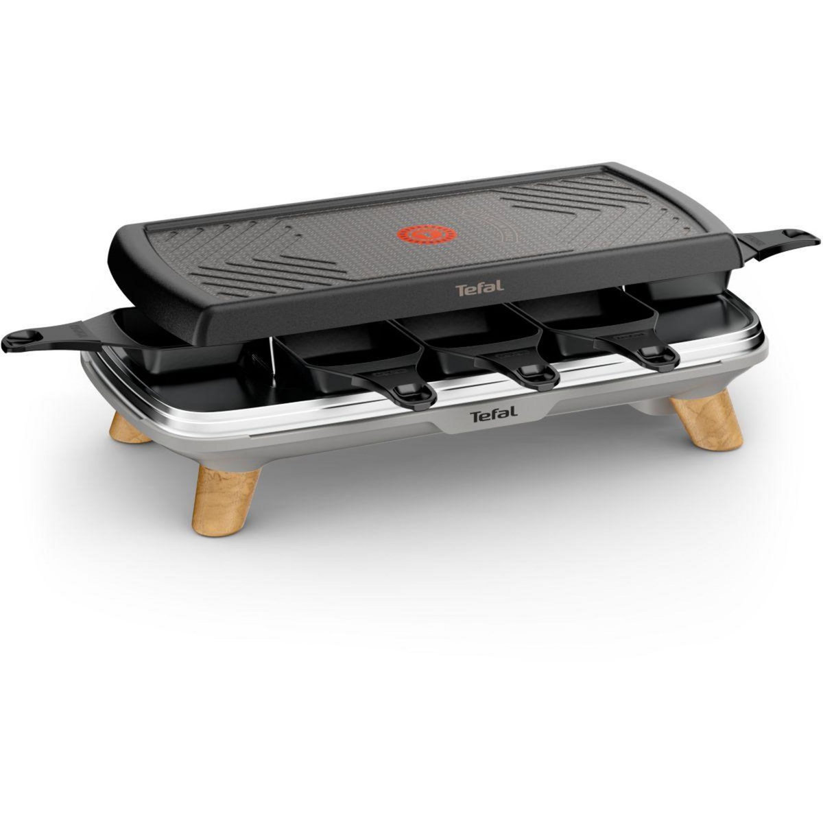 TEFAL Raclette Gourmet Grill Plancha RE610D12
