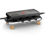 Voir la diapositive 4 : TEFAL Raclette Gourmet Grill Plancha RE610D12