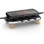 Voir la diapositive 4 : TEFAL Raclette Gourmet Grill Plancha RE610D12