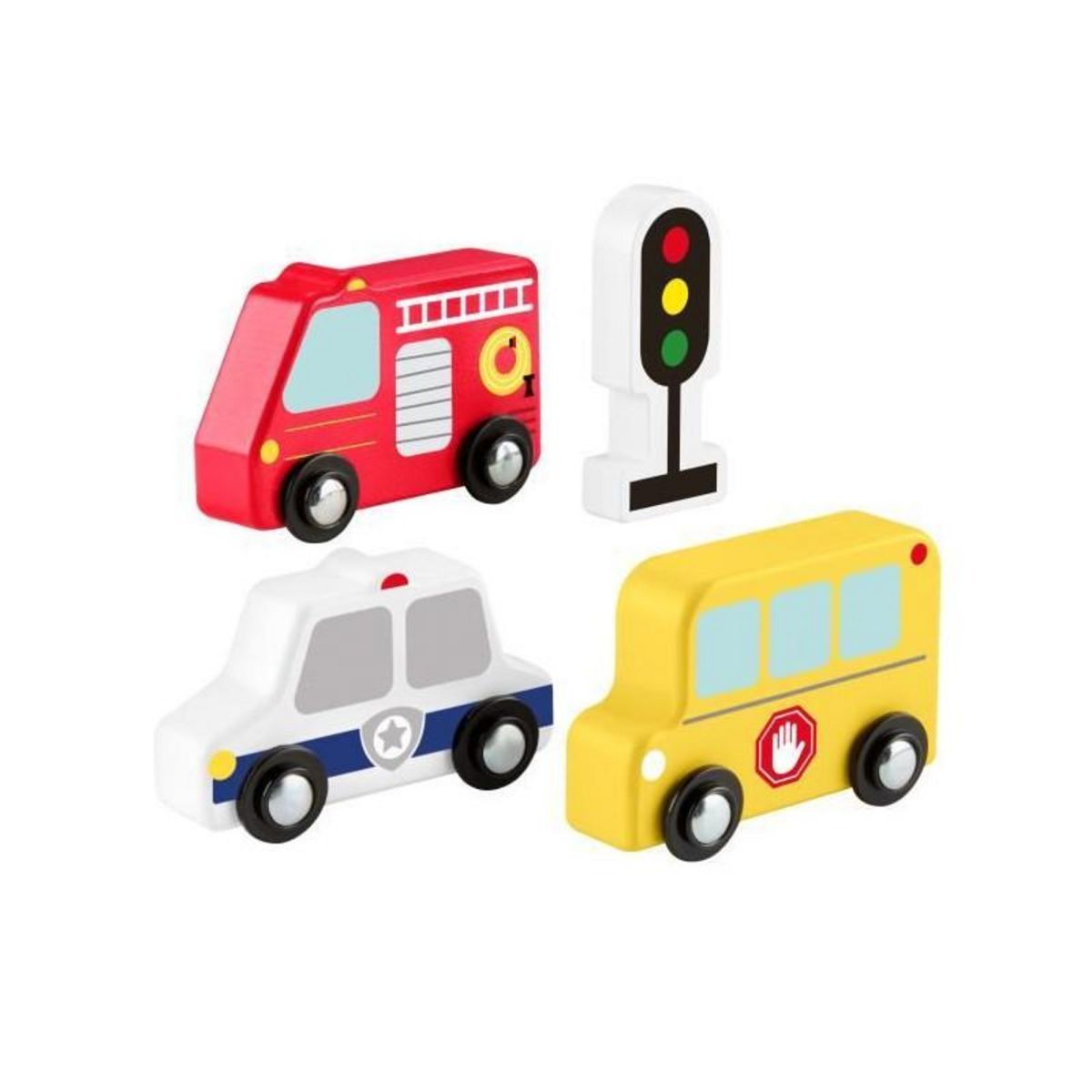 FISHER PRICE FISHER-PRICE Asst véhicules a pousse pack 5 - JCY32