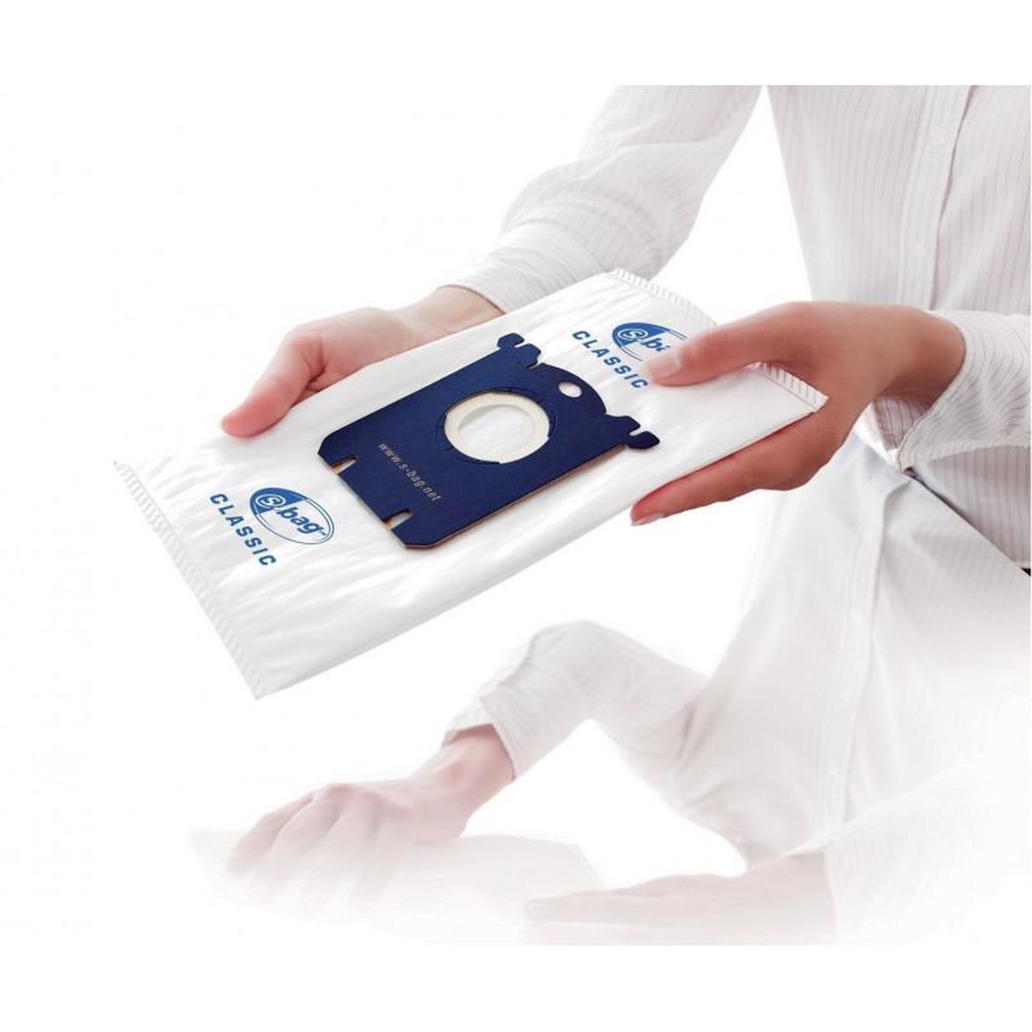 Voir la diapositive 2 : Philips Lot de 4 sacs jetables classiques longues performances - fc8021/03