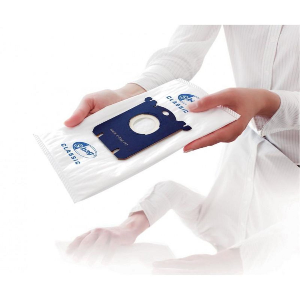 Philips Lot de 4 sacs jetables classiques longues performances - fc8021/03