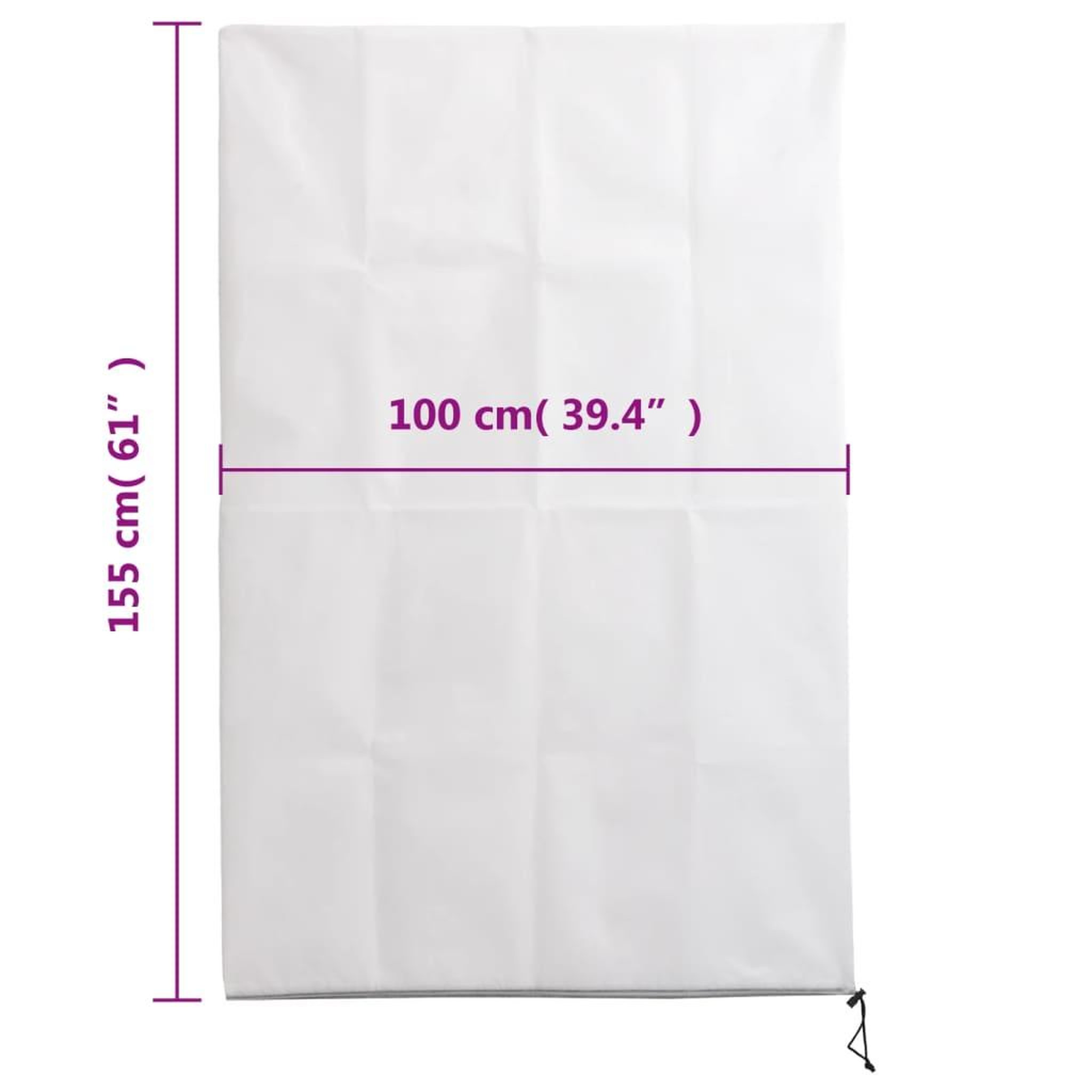 Voir la diapositive 6 : VIDAXL Housses de protection pour plantes avec fermeture eclair 10 pcs
