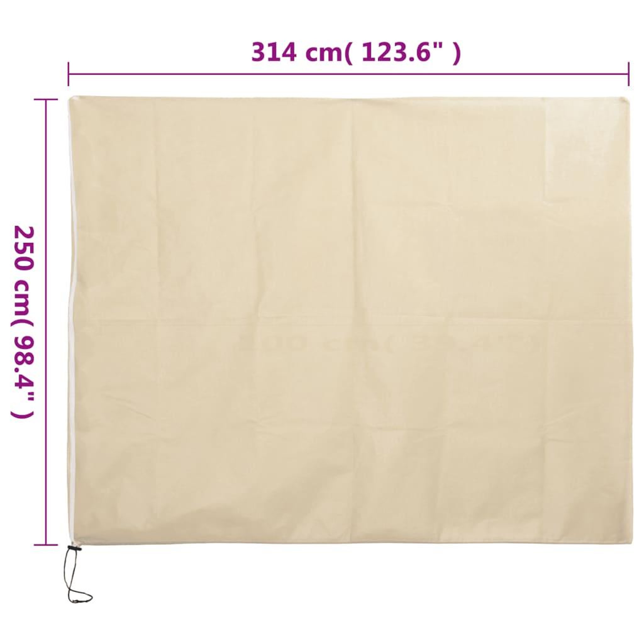 Voir la diapositive 6 : VIDAXL Housse de protection pour plantes avec fermeture eclair 70 g/m²