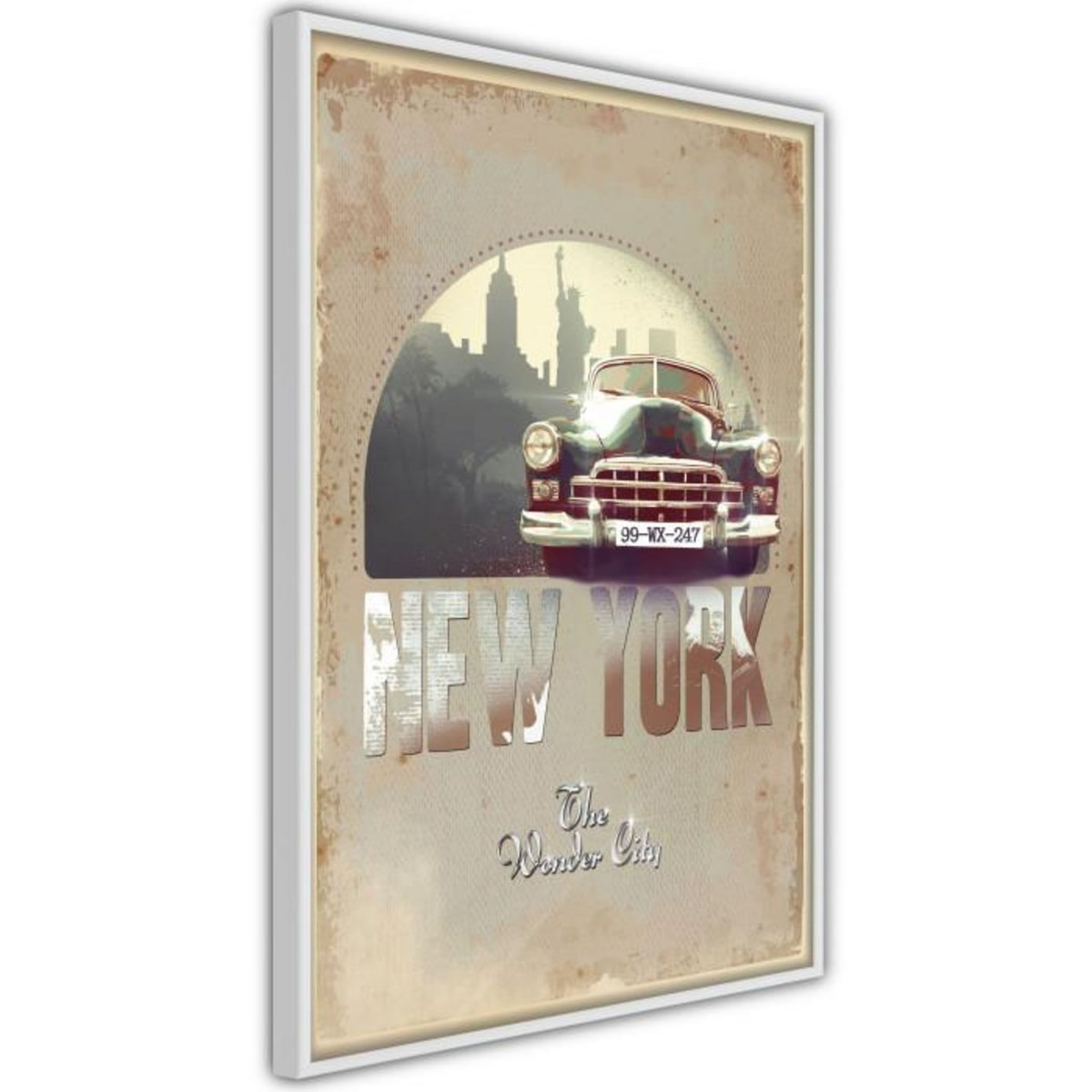 Paris Prix Affiche Murale Encadrée  Big Apple