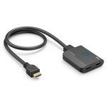 Hama Hub HDMI M vers double HDMI F