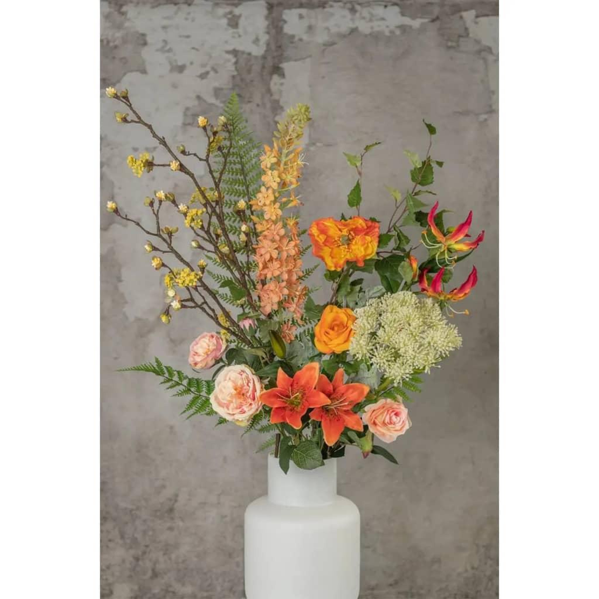 Voir la diapositive 4 : EMERALD Emerald Bouquet artificiel Happy Orange XL