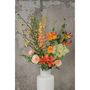Voir la diapositive 4 : EMERALD Emerald Bouquet artificiel Happy Orange XL