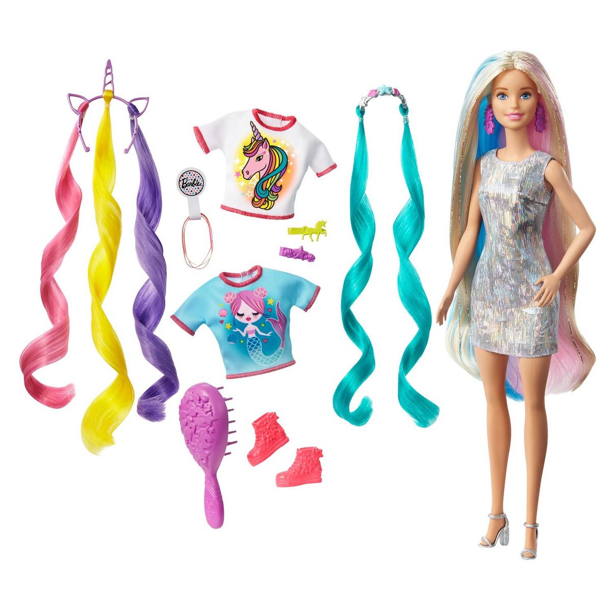 BARBIE Poupée Barbie cheveux  fantastiques