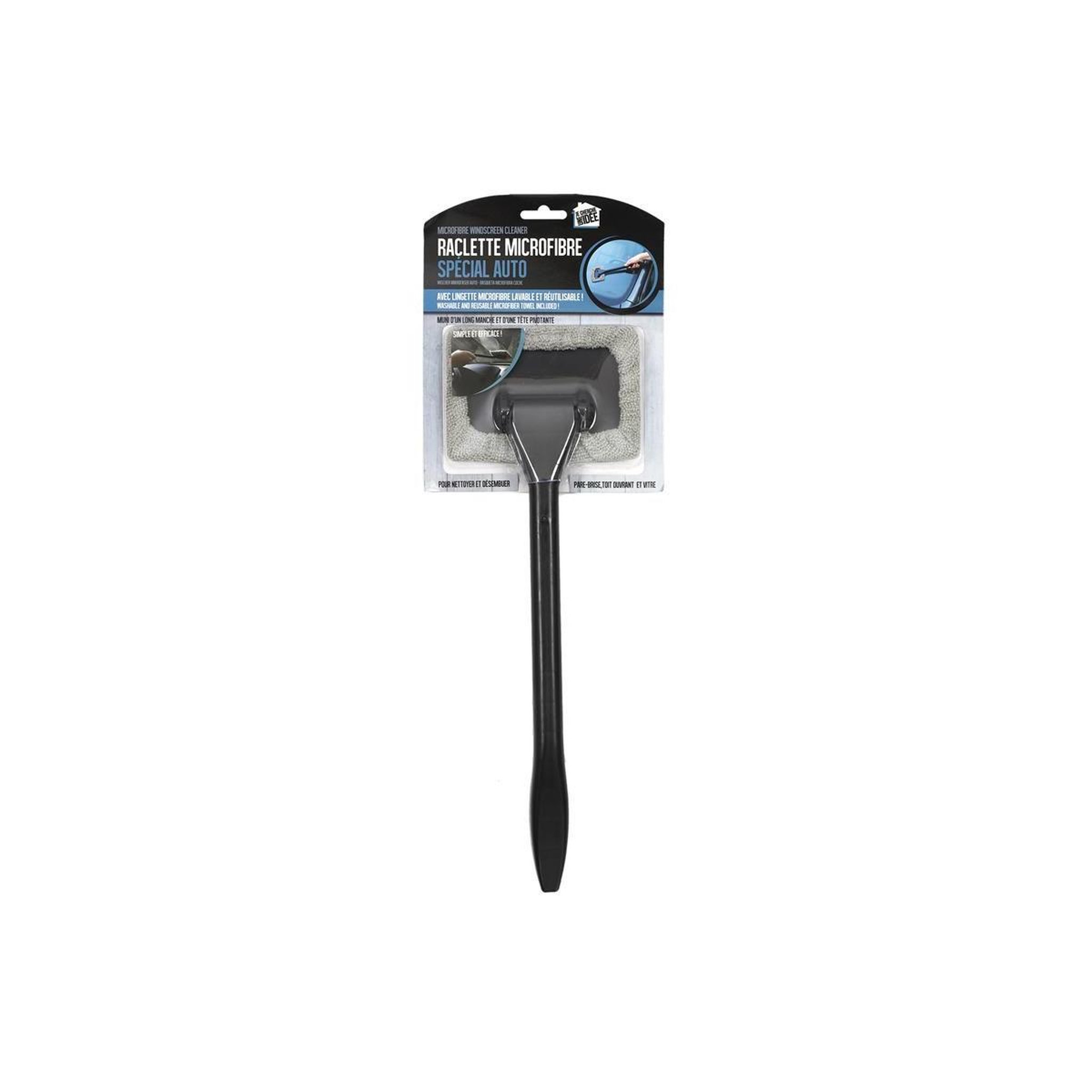 Voir la diapositive 3 : Je cherche une idee Raclette microfibre  spécial auto  39cm noir