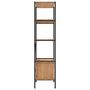 Voir la diapositive 5 : VIDAXL Etagere a 5 niveaux armoire 80x40x163cm Acier bois d'ingenierie