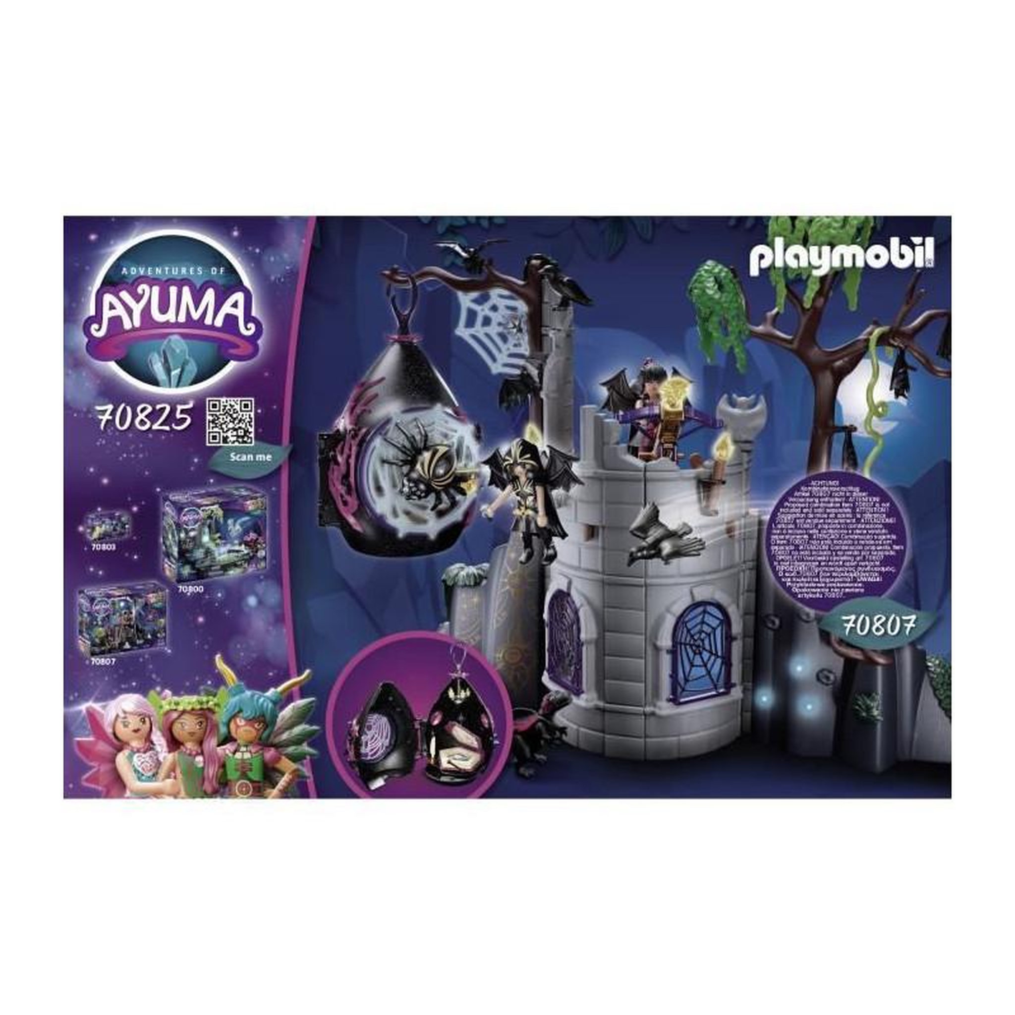 Voir la diapositive 3 : PLAYMOBIL Jouet Playmobil Maisonnette de Bat Fairies