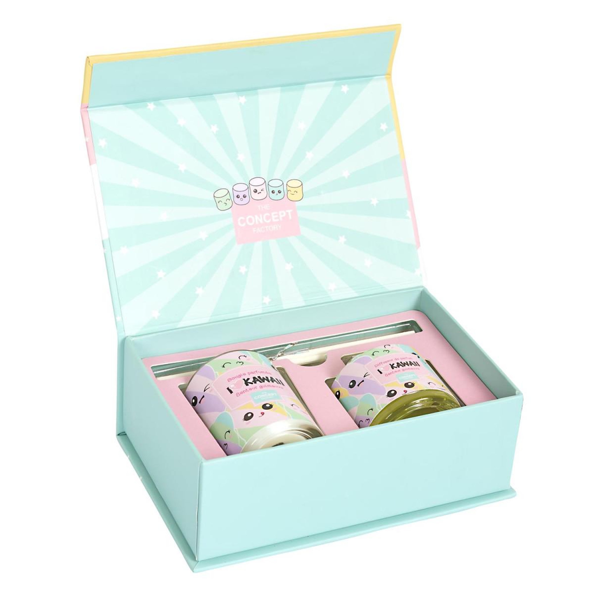 The concept Factory Coffret senteur parfumée   kawaii  16cm guimauve