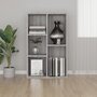 Voir la diapositive 1 : VIDAXL Bibliotheque/Buffet sonoma gris 50x25x80 cm bois d'ingenierie