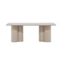 Voir la diapositive 4 : Paris Prix Table Basse Design  Olivia  120cm Beige
