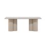Voir la diapositive 4 : Paris Prix Table Basse Design  Olivia  120cm Beige
