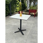 Voir la diapositive 5 : Paris Prix Ensemble Table de Jardin & 2 Chaises  Bistro  70cm Bleu