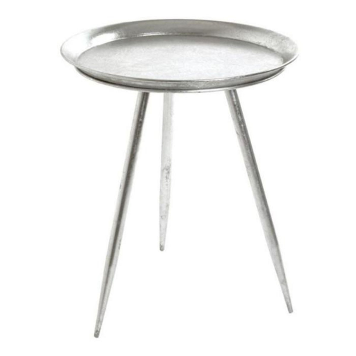 Paris Prix Table d'Appoint Design  Viledo  54cm Argent