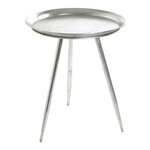 Paris Prix Table d'Appoint Design  Viledo  54cm Argent