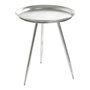 Voir la diapositive 1 : Paris Prix Table d'Appoint Design  Viledo  54cm Argent