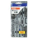 TIVOLY Coffret 21 tarauds et filières mtf21 métal TIVOLY