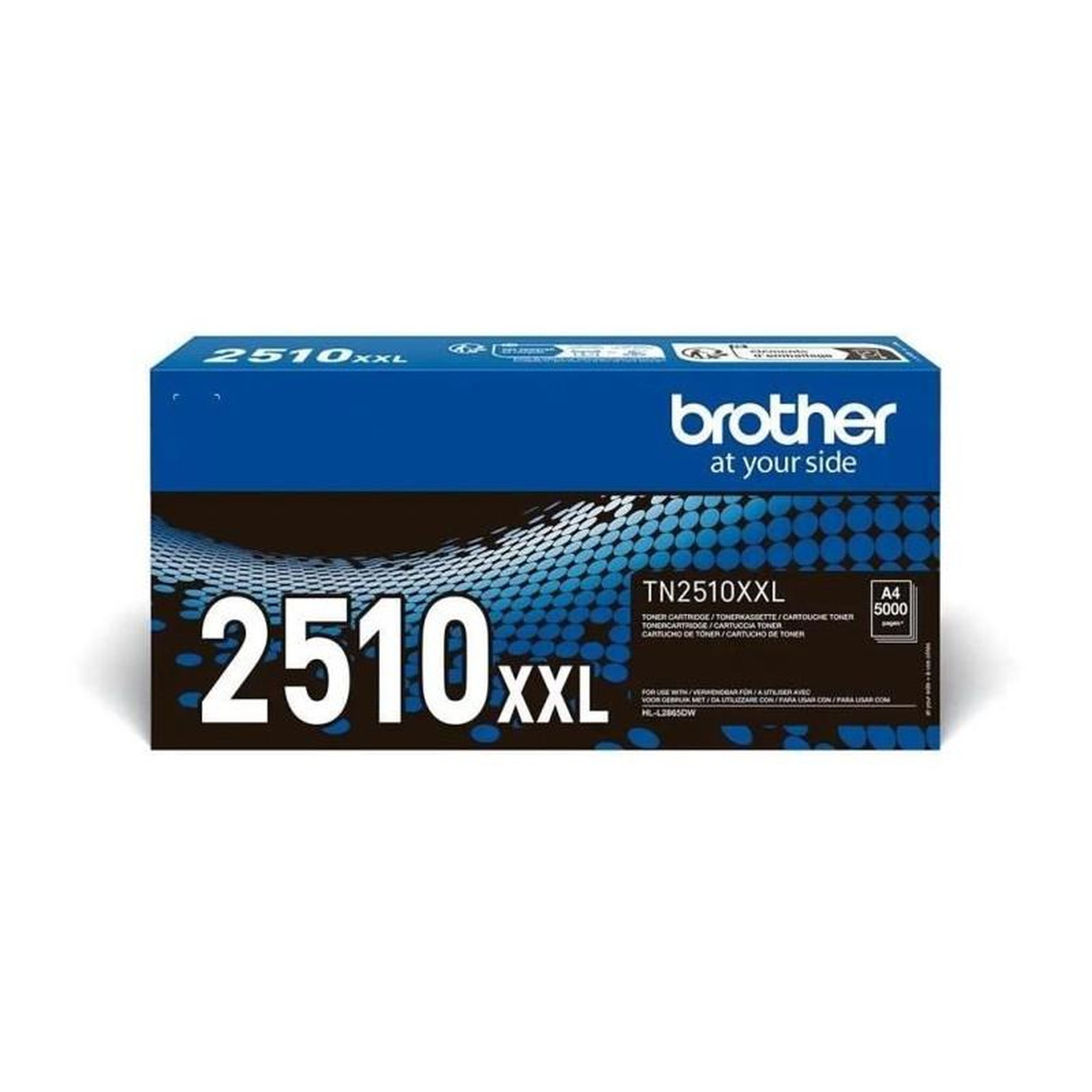 Voir la diapositive 3 : Brother Kit toner - BROTHER - TN2510XXL - 5000 pages selon ISO19752 - Noir - Pour HL-L2865DW/ MFC-L2960DW/ MFC-L2980DW