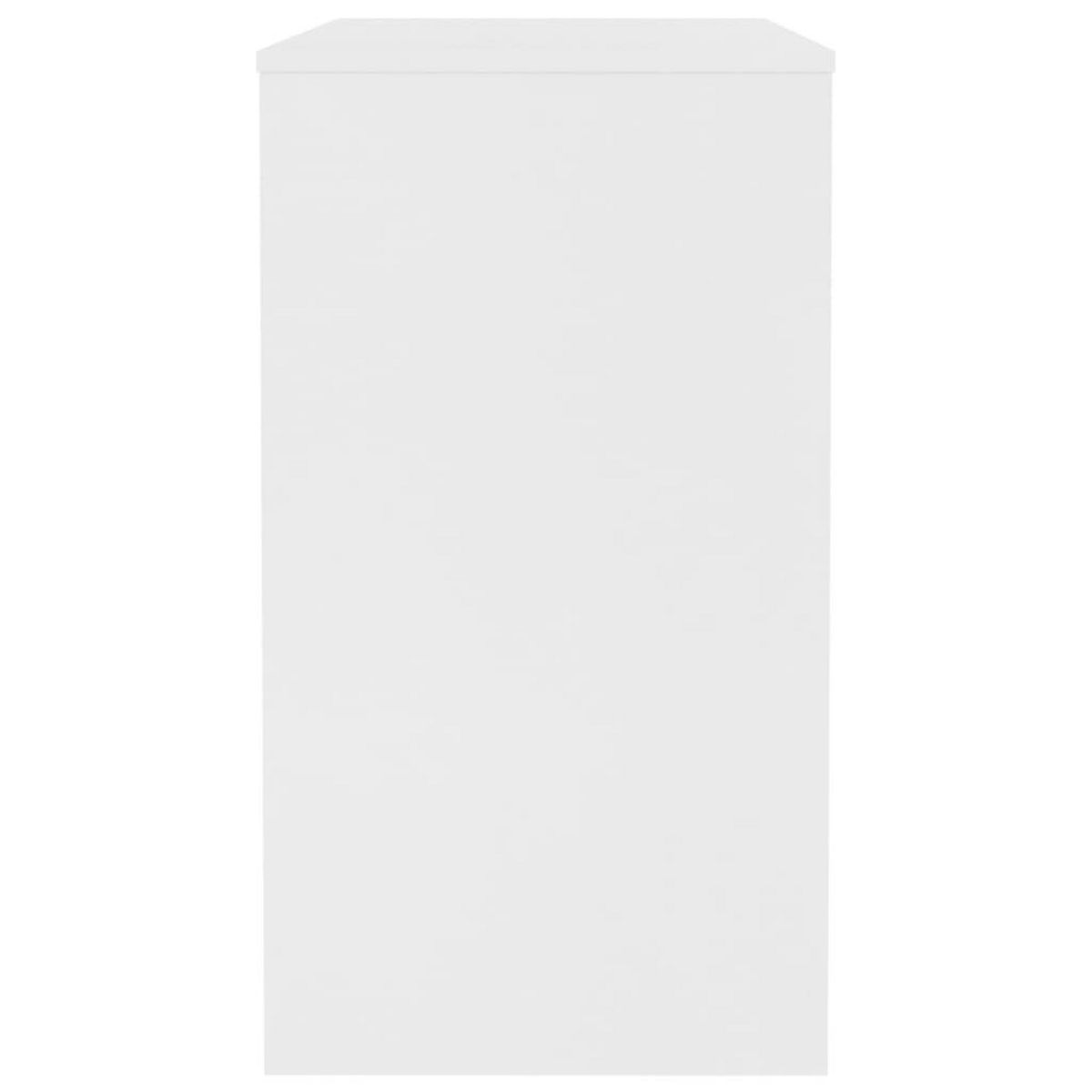 VIDAXL Bureau Blanc 90x40x72 cm Bois d'ingenierie