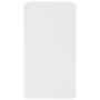 Voir la diapositive 5 : VIDAXL Bureau Blanc 90x40x72 cm Bois d'ingenierie