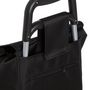 Voir la diapositive 4 : ATMOSPHERA Chariot de shopping 2 roues Aquarelle noir