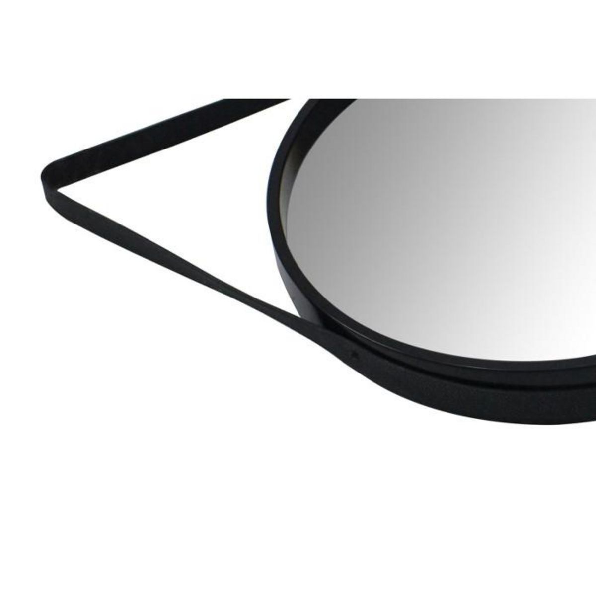 Paris Prix Miroir Mural Rond  Ultima  49cm Noir