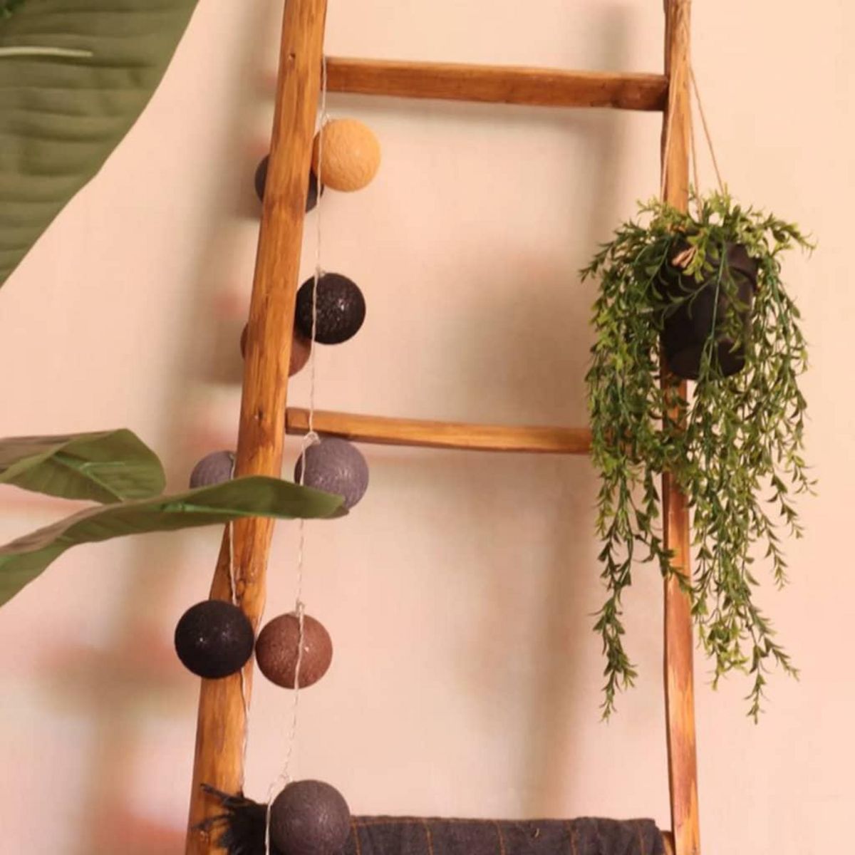 EMERALD Emerald Buis artificiel suspendu en pot 50 cm