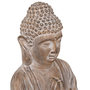Voir la diapositive 2 : ATMOSPHERA Statuette Déco Bouddha  Effet Bois  45cm Lin