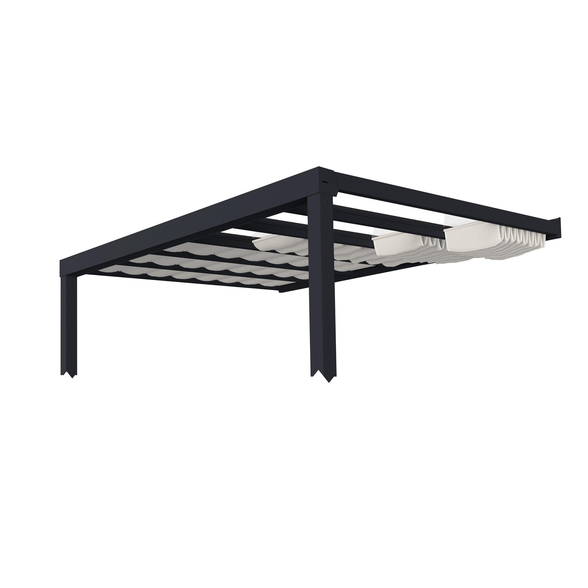 CANOPIA Stores de toit pour pergola stockholm 3,4 x 3,7 canopia