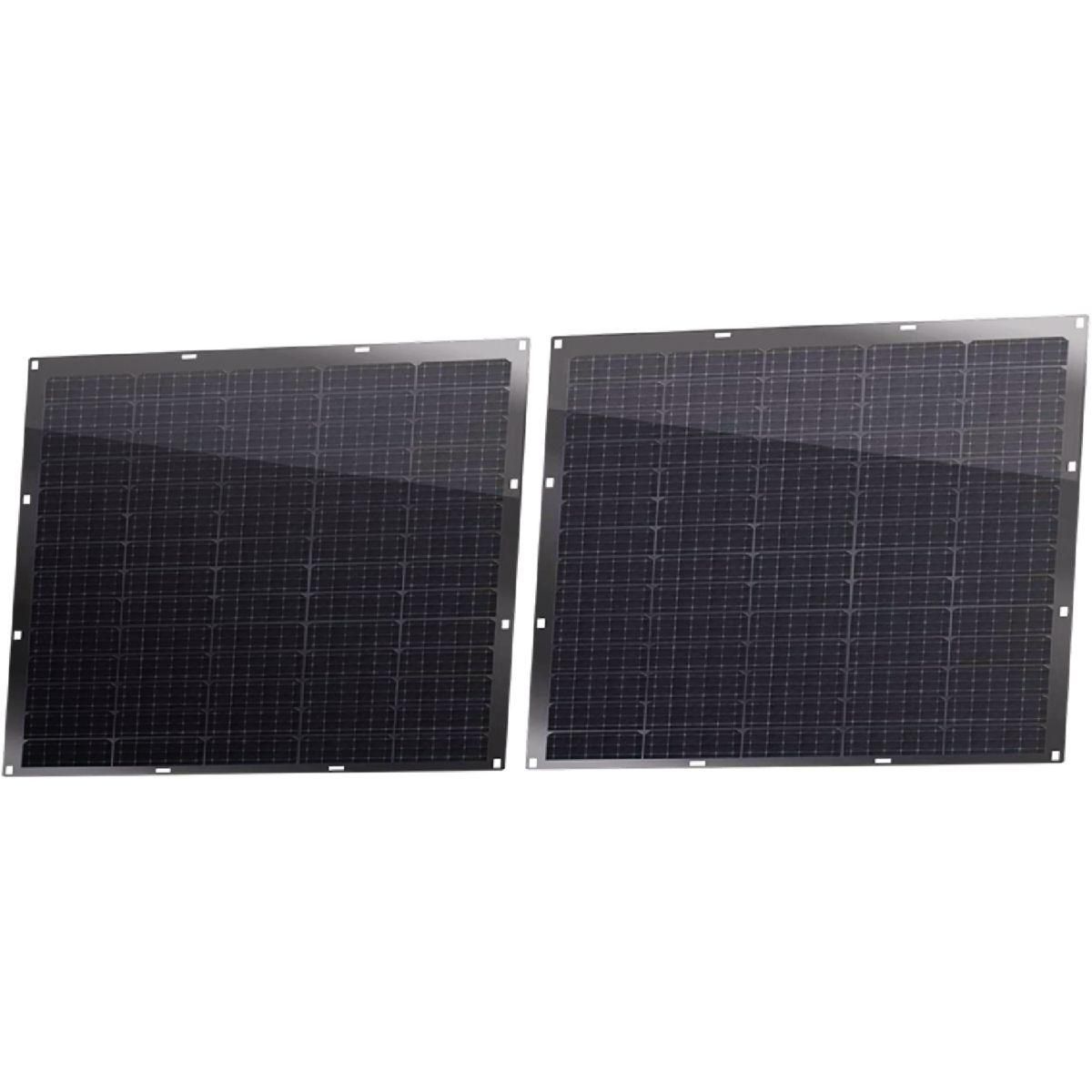 LOGICOM ENERGY Panneau solaire Kit 2x200W flexi+Micro-Ond.400W+support