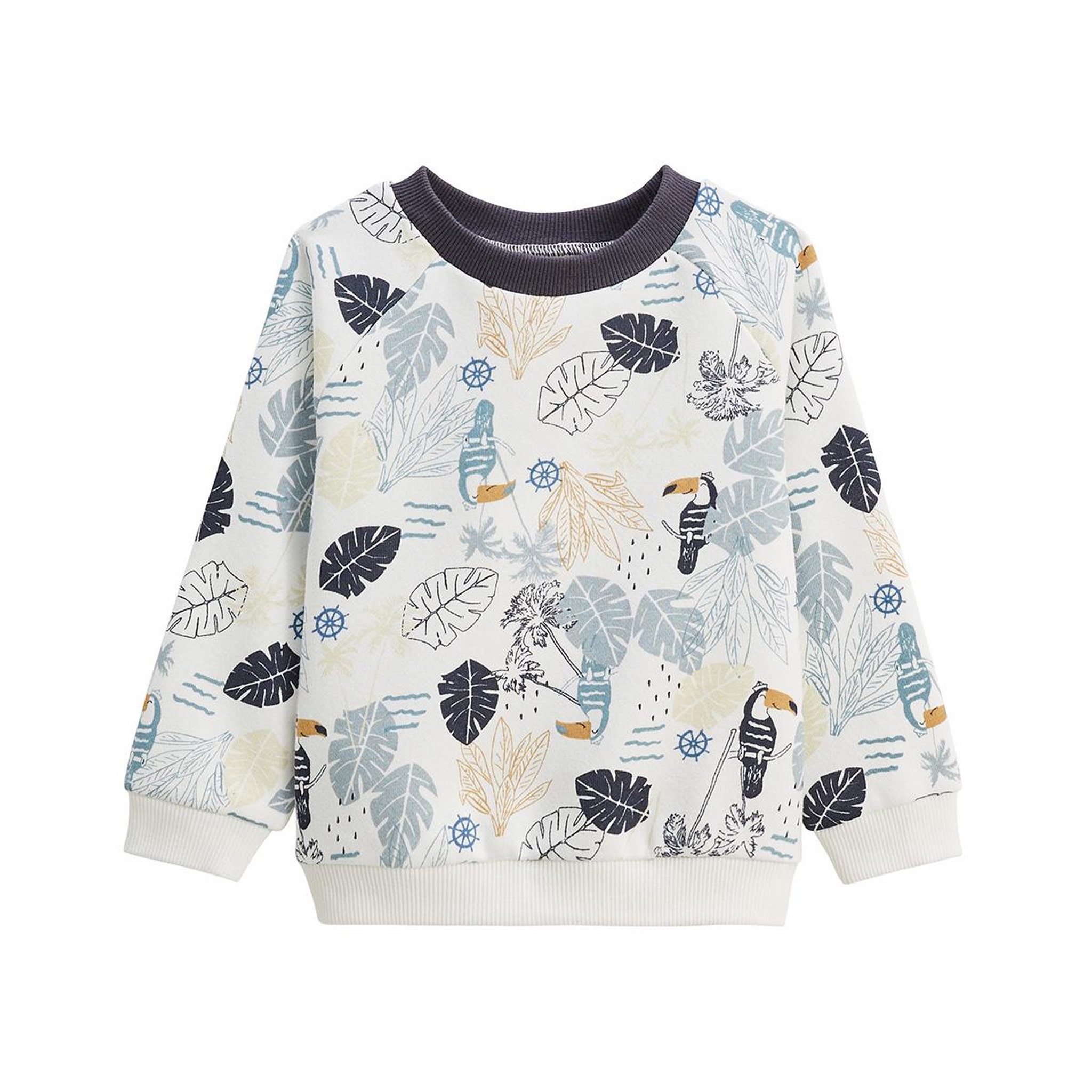 Voir la diapositive 2 : Petit Béguin Ensemble enfant sweat et pantalon en molleton Touctouc