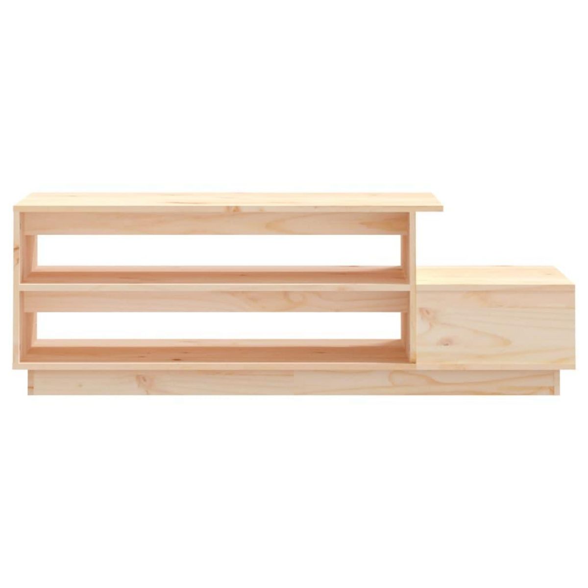VIDAXL Table basse 120x50x40,5 cm Bois massif de pin