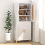 Voir la diapositive 3 : VIDAXL Buffet Blanc 69,5x34x90 cm Bois d ingénierie