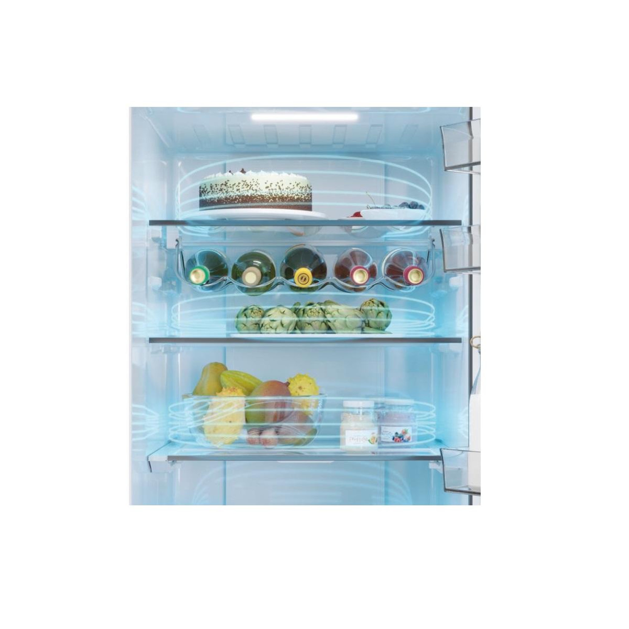 Voir la diapositive 5 : HAIER Réfrigérateur combiné 60cm 414l nofrost inox - htw5620dnmg