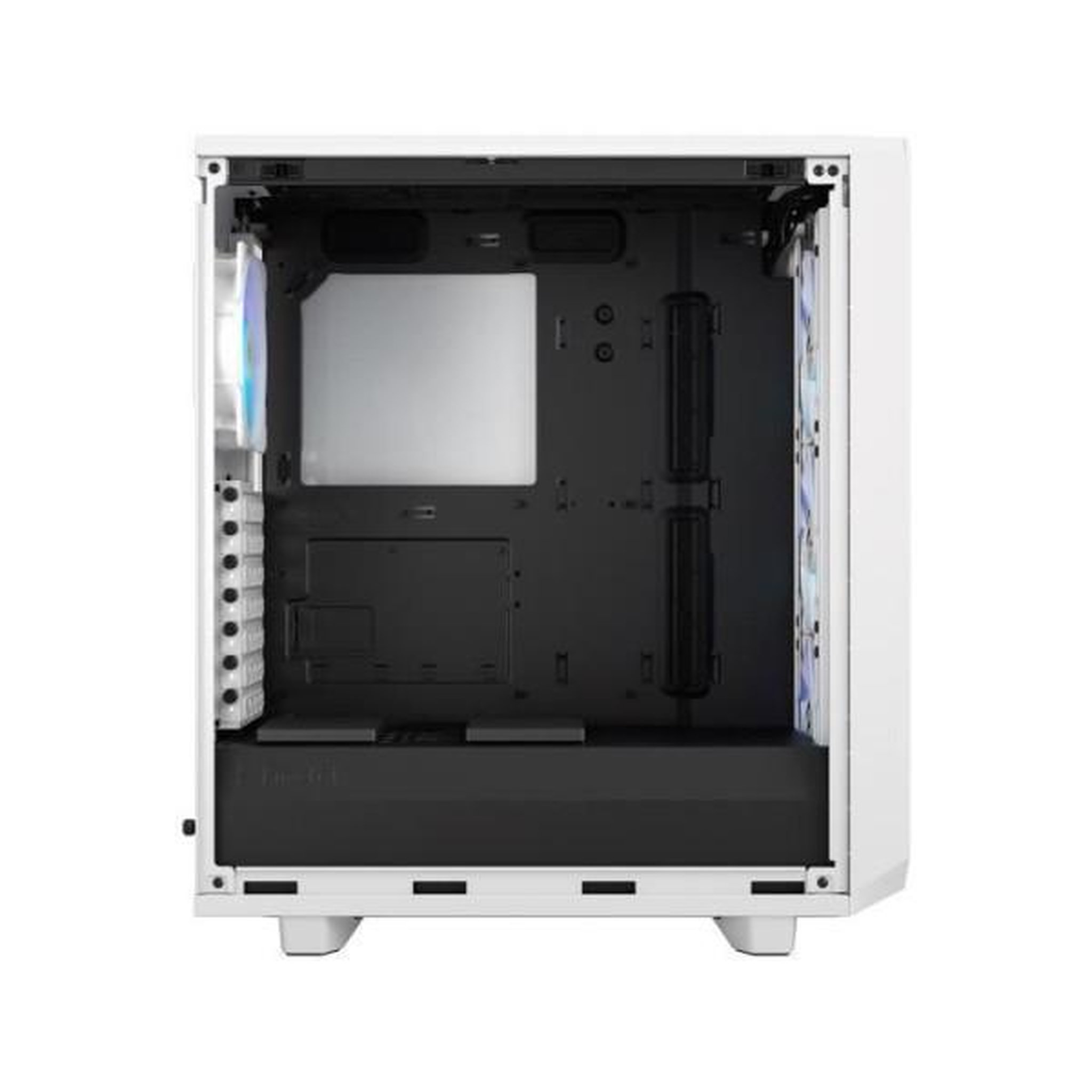 Voir la diapositive 2 : Fractal Design Boîtier PC FRACTAL DESIGN Meshify 2 Compact RGB White TG Clear Tint ATX