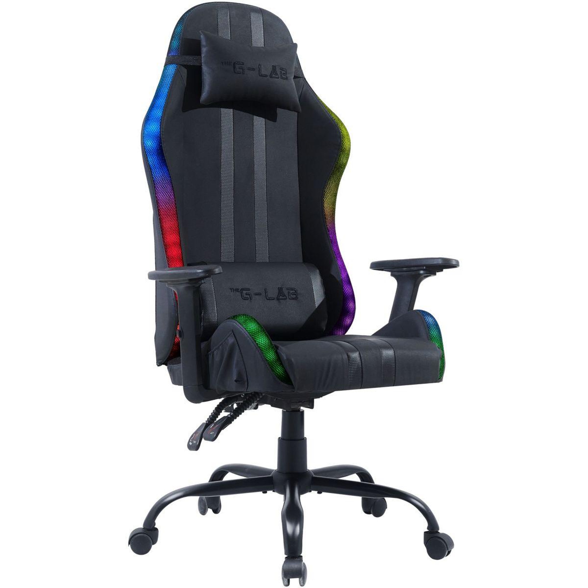 Voir la diapositive 3 : THE G-LAB Siège gamer KS ELECTRON RGB