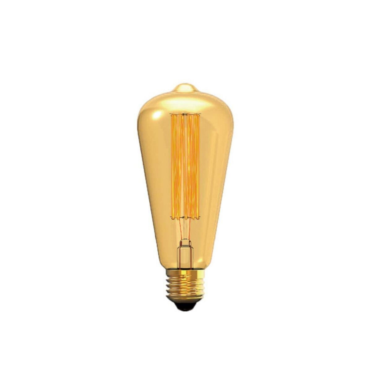  Ampoule Filament Incandescent XXCELL Poire Ambré Vintage - E27 - 40W