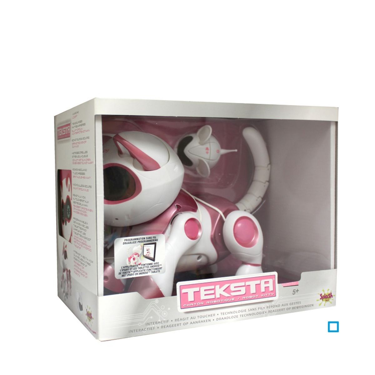 SPLASH TOYS Robot Chat Interactif Teksta Kitty 